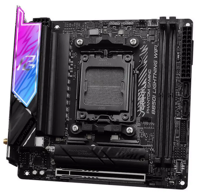 Montaje Placa Base ASRock B850I Lightning WIFI Trafalgar Chamberí Trafalgar Gaming - Montaje Placa Base ASRock B850I Lightning WIFI Trafalgar Chamberí