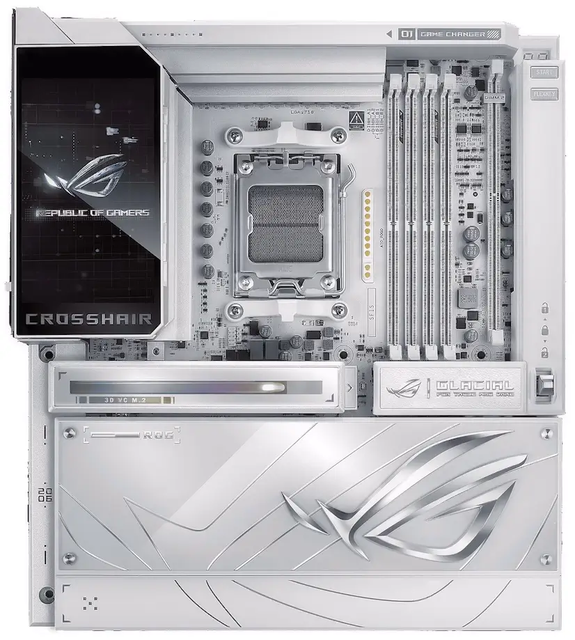 Montaje Placa Base ASUS ROG CROSSHAIR X870E GLACIAL Trafalgar Chamberí Trafalgar Gaming - Montaje Placa Base ASUS ROG CROSSHAIR X870E GLACIAL Trafalgar Chamberí